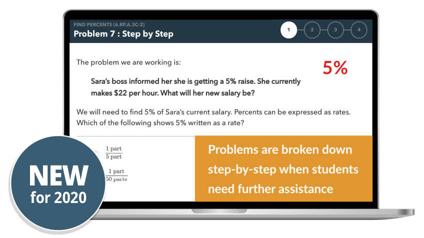 World wide web business and template | FIND PERCENTS ( 2 Problem 7 by Step The problem we are working is : 1 part 5 art 1 part 50 arts NEW for 2020 Problems are broken down step - by - step when students need further assistance